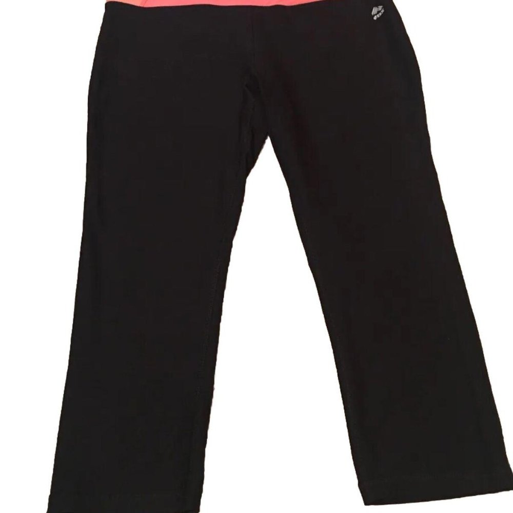 RBX Size L Large Black Yoga Pants